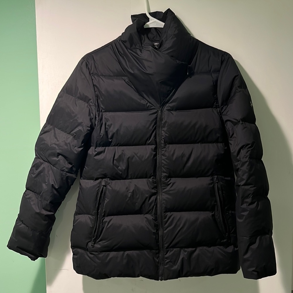 Down jacket under armor